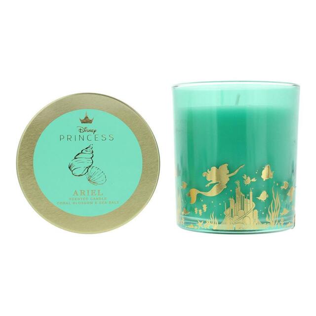 Rackhams Princess Ariel Coral Blossom And Sea Salt Scented Candle 213g