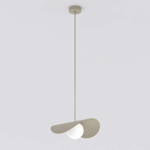 Rackhams RITUAL Med Pendant Lamp 1 x G9 Beige - image 1
