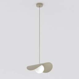 Rackhams RITUAL Med Pendant Lamp 1 x G9 Beige - thumbnail 1