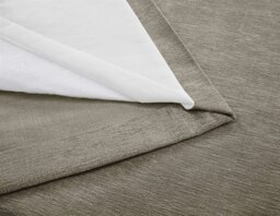 "Rackhams Amberley Chenille Eyelet Door Curtain - Cream - 66 x 84""" - thumbnail 4