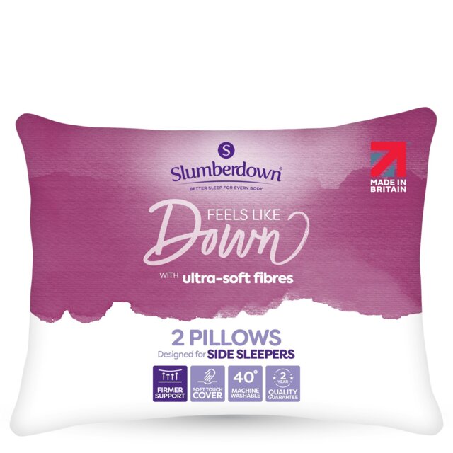 Rackhams Feels Like Down Firm Support Pillow - 4 - image 1
