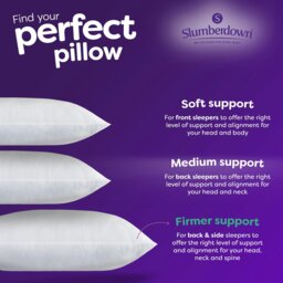 Rackhams Feels Like Down Firm Support Pillow - 4 - thumbnail 4