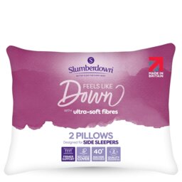 Rackhams Feels Like Down Firm Support Pillow - 4