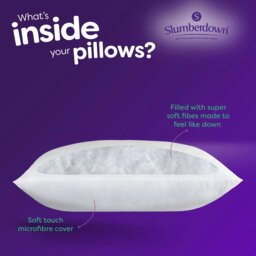 Rackhams Feels Like Down Firm Support Pillow - 4 - thumbnail 5
