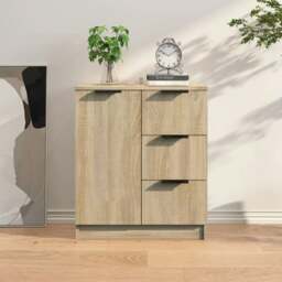 Rackhams Sideboard Sonoma Oak Engineered Wood - Brown - Engineered wood