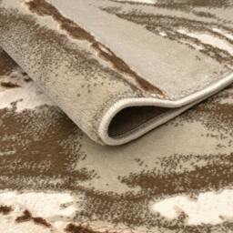 Rackhams Parma Modern Shimmer Rug - Beige - 160cm x 230cm (5.2ft x 7.5ft) - thumbnail 2