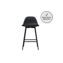 Rackhams Calvin Counter Stool in Velvet Green - Green - thumbnail 2