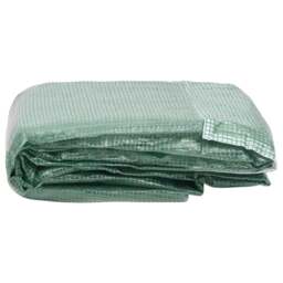 Rackhams Greenhouse Replacement Cover (45 m�__) 300x1500x200 cm Green - thumbnail 3