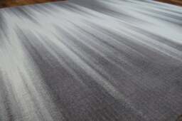 Rackhams Andere Rectangular Rug - Grey Abstract Blurred Stripe - 80cm x 150cm - thumbnail 3
