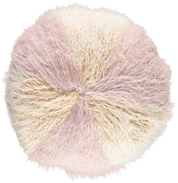 Rackhams Curly Cake Cushion - 45 cm - 62 cm - 38 cm - Arctic Sunrise/Dove - D62 cm - image 1