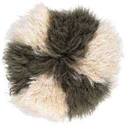Rackhams Curly Cake Cushion - 45 cm - 62 cm - 38 cm - Arctic Sunrise/Dove - D62 cm - thumbnail 2
