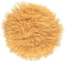 Rackhams Curly Cake Cushion - 45 cm - 62 cm - 38 cm - Arctic Sunrise/Dove - D62 cm - thumbnail 6