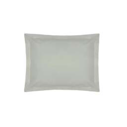 Rackhams 200 Thread Count Egyptian Cotton Oxford Pillowcase - Platinum - One Size - Platinum - 100% Egyptian Cotton - thumbnail 1