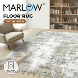 Rackhams Floor Rug Carpet Washable Living Room Non Slip Soft Hallways Runner Green - thumbnail 2