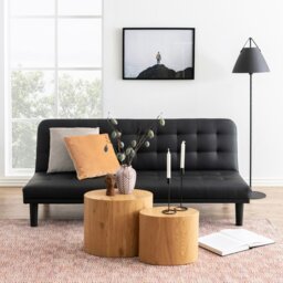 Rackhams Mice Oval Coffee Table in Oak Set of 2 - 1 - Natural - Natural - thumbnail 3
