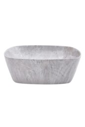 Rackhams Bathroom Ceramic Countertop Wash Basink Sink - Grey - thumbnail 5