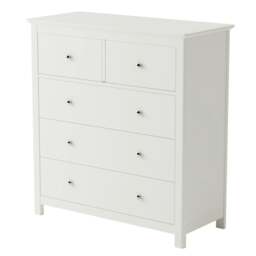 Rackhams Nairn 2 + 3 Chest of Drawers - White - thumbnail 2