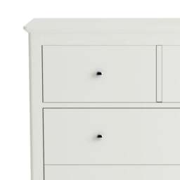 Rackhams Nairn 2 + 3 Chest of Drawers - White - thumbnail 4