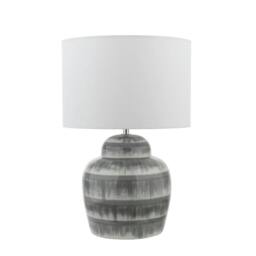 Rackhams Brenna Grey Table Lamp - thumbnail 4