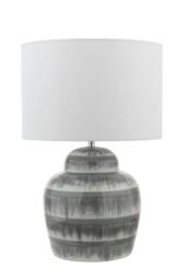 Rackhams Brenna Grey Table Lamp - thumbnail 2
