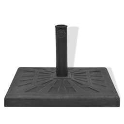 Rackhams Parasol Base Resin Square Black 19 kg - thumbnail 3