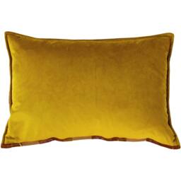 Rackhams Delano Cushion Cover - Ochre Yellow/Blush Pink - One Size - Ochre Yellow/Blush Pink - 100% Polyester - thumbnail 2