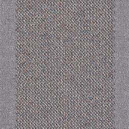 Rackhams Washable Bordered Silver Grey Rug- 110G - 67X200 cm - thumbnail 2