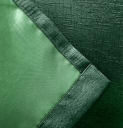 "Rackhams Green Plain Textured Thermal Room Darkening Energy Saving Pair of Curtains For Bedroom & Living Room - 90"" (229cm) Width x 90"" (229cm) Drop" - thumbnail 4
