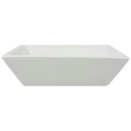 Rackhams Basin Square Ceramic White 41.5x41.5x12 cm - thumbnail 4