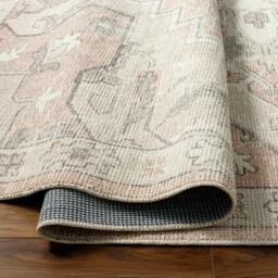 Rackhams Becki Owens Elle-Vintage Grey Beige Brown Traditional Boho Rug - 160 x 213 cm - thumbnail 4