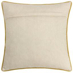 Rackhams Margo Embroidered Cushion Cover - Multicoloured - 50cm x 50cm - Multicoloured - 100% Cotton - thumbnail 2