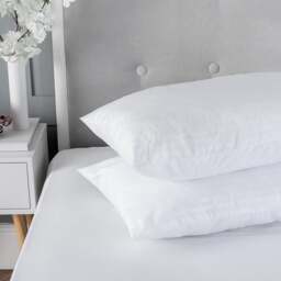 Rackhams Satin Stripe Pillow (Pair) - thumbnail 1