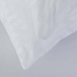Rackhams Satin Stripe Pillow (Pair) - thumbnail 3