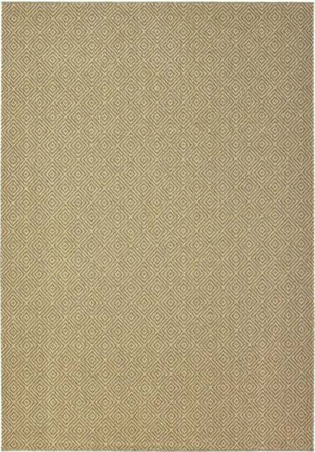 Rackhams Washable Designer Mat Diamond Beige - 132 - 57X90 cm - image 1