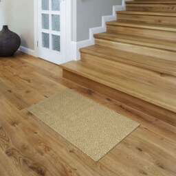 Rackhams Washable Designer Mat Diamond Beige - 132 - 57X90 cm - thumbnail 6