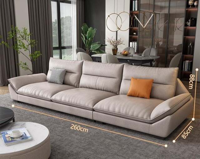 Rackhams A900 Quinn Four Seater, Four Seater Corner Sofa, Leathaire - Four Seater 330cm - image 1