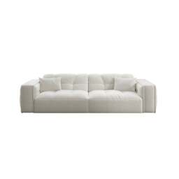 Rackhams Rita Two Seater, Three Seater, Four Seater Sofa, Boucle - White - Two Seater 260CM - thumbnail 5
