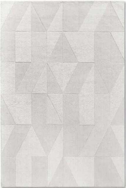 Rackhams Ursule Wool White Rug - 120X170 cm - image 1