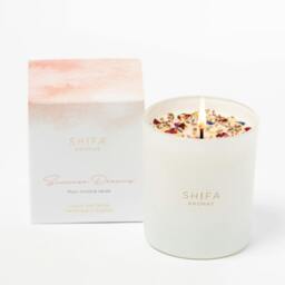 Rackhams Summer Dreams Glass Candle - Plum, Orchid & Vanilla