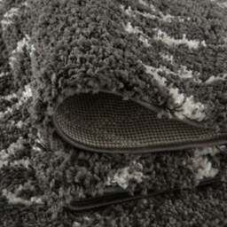 Rackhams Moroccan Dark Grey Shaggy Rug - 940 - 180X270 cm - thumbnail 3