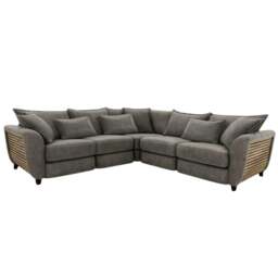 Rackhams Atelier 2C2 Large Corner Sofa Set - Grey - thumbnail 3