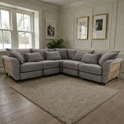Rackhams Atelier 2C2 Large Corner Sofa Set - Grey
