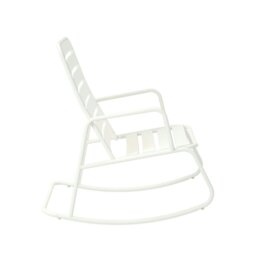 Rackhams Roberta Rocking Chair in White - White - thumbnail 4