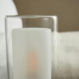 Rackhams Chepstow Silver & Glass Touch Table Lamp - thumbnail 4