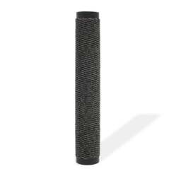 Rackhams Dust Control Mat Rectangular Tufted 60x90 cm Anthracite - Tufted fabric with a flexible, non-slip rubber backing - thumbnail 2