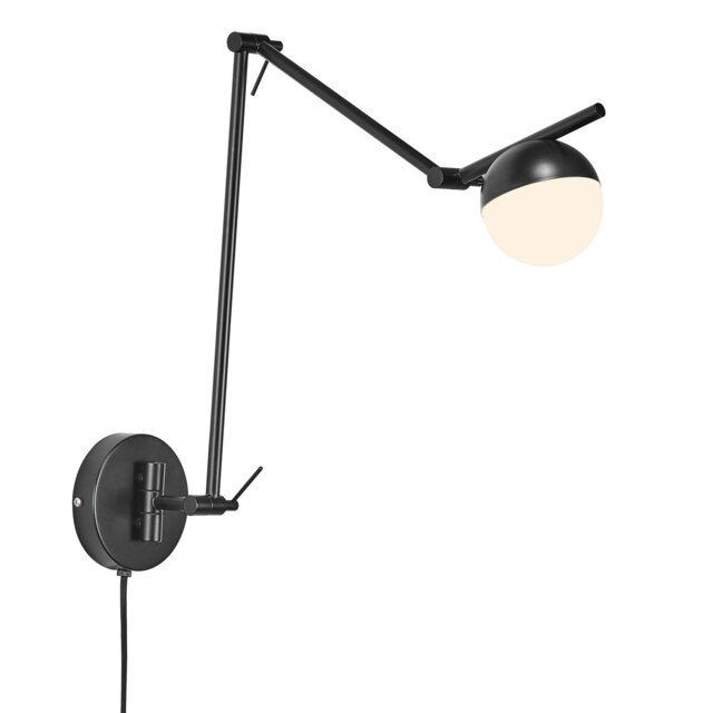 Rackhams Contina - Wall light - Black - Black - Metal - 1 - image 1