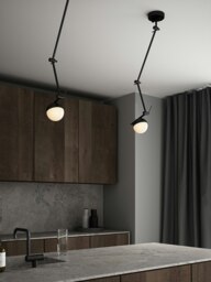 Rackhams Contina - Wall light - Black - Black - Metal - 1 - thumbnail 6