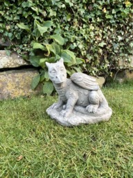 Rackhams Stone Cast 'Dozing Dragon' Small Outdoor Ornament - thumbnail 4
