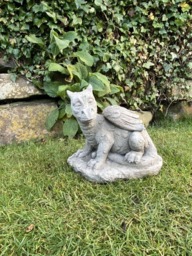 Rackhams Stone Cast 'Dozing Dragon' Small Outdoor Ornament - thumbnail 5