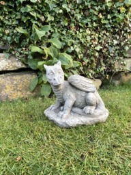 Rackhams Stone Cast 'Dozing Dragon' Small Outdoor Ornament - thumbnail 3